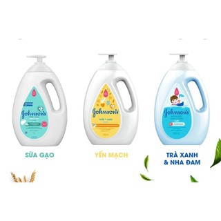 Dầu gội / Sữa tắm Johnson's Óng mượt / Năng động/ Rôm Sảy/ Gạo/ Yến Mạch/ Chắc Khỏe 500ml
