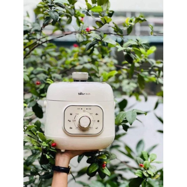 Nồi Áp Suất Bear Dung Tích 2L Đa Năng Hàng Chính Hãng- Bảo Hành 12 Tháng
