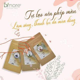 Bột đất sét đỏ đắp mặt cân bằng sự tiết dầu, phục hồi da