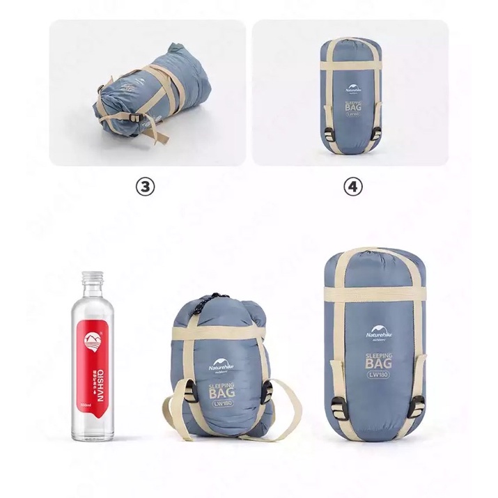 Túi ngủ đơn phong bì Naturehike NH21MSD09 thế hệ 2021 size XL