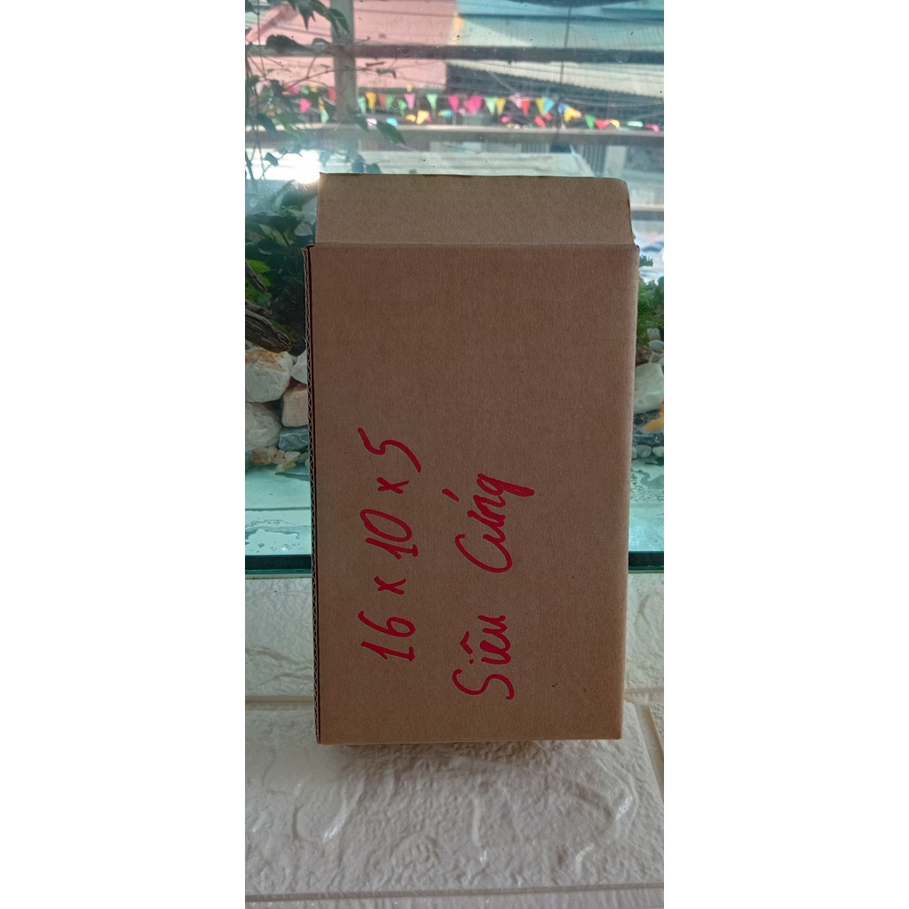 100 Hộp carton 16x10x5 cm siêu cứng, hộp giấy 16x10x5 cm siêu cứng