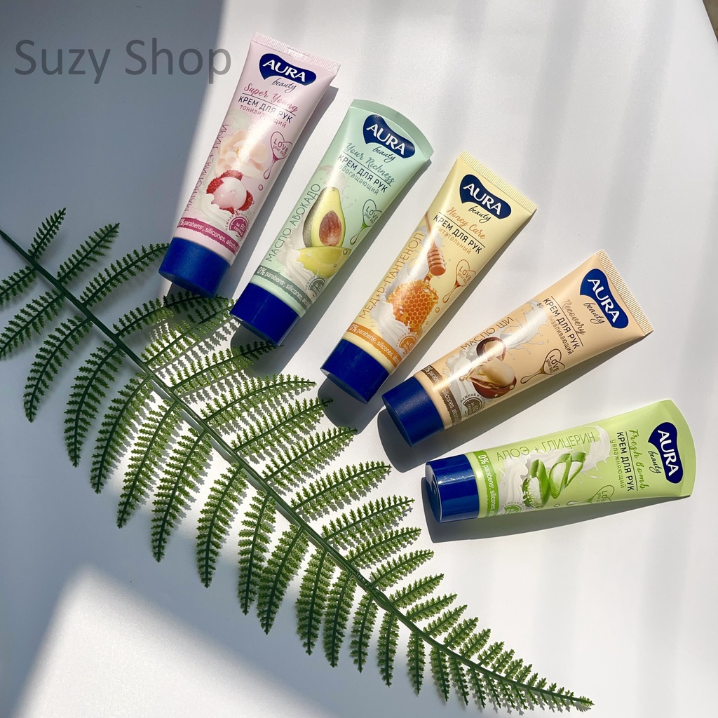Kem dưỡng da tay Nga Aura 75ml, Ya Samaya 80ml