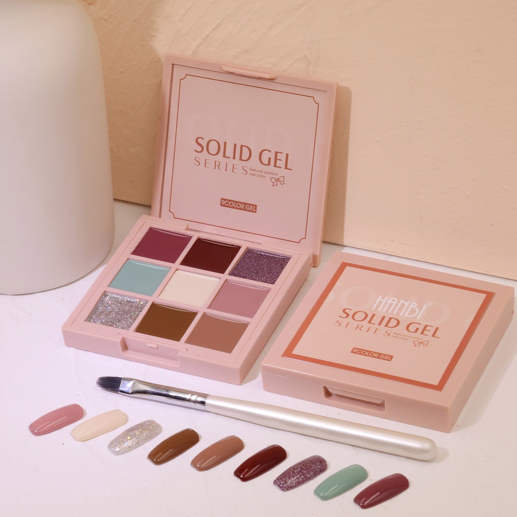 9 màu bóng mắt rắn đĩa keo tranh sơn dầu keo lưới đỏ bóng mắt đĩa rắn Series