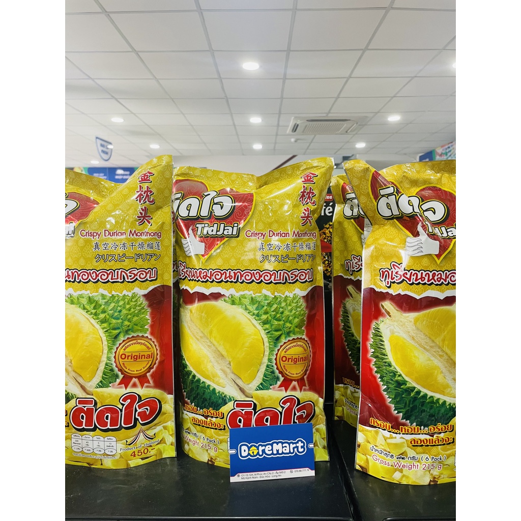 Kẹo Sầu Riêng Sấy Khô Thái Lan 215G