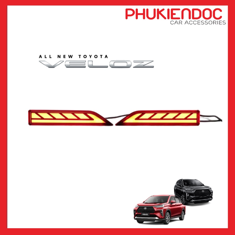 Led bumber cản sau Toyota Veloz 2020 - 2023 nhập khẩu