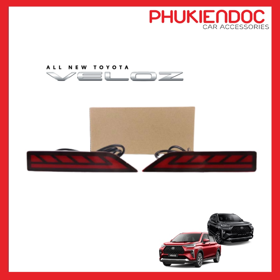 Led bumber cản sau Toyota Veloz 2020 - 2023 nhập khẩu