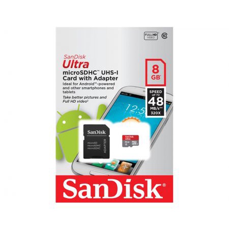 Thể Nhớ Nhỏ Sd Sandisk 8g