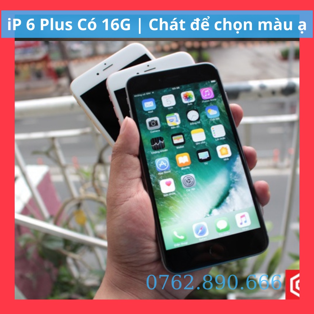 Điện thoại IP 6SPlus 6Plus 6S 6G 5S bản 128G 64G 32G 16G| Giải trí tốt chơi game mượt | Chụp ảnh nét | Ktra trước khi tt