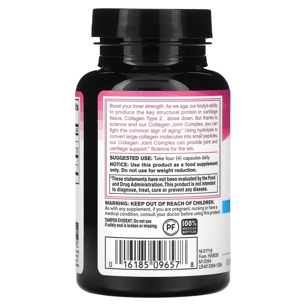 Viên Uống Giảm Đau Nhức, Tăng Đàn Hồi Và Tái Tạo Sụn Khớp Collagen Neocell type 2 Không Biến Tính 120 viên