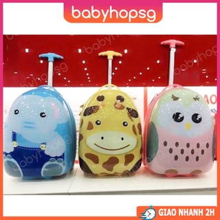 Vali du lịch hình thú lock&lock travel zone ltz916 nhiều màu dành cho bé 16inch 315450mm -babyhopsg