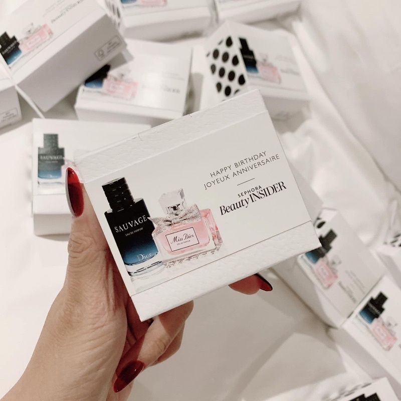 Set Nước Hoa Miss Dior 5ml Và Sauvage Dior 10ml