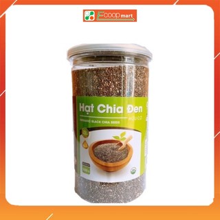 Hạt chia đen hữu cơ - hũ 500gr