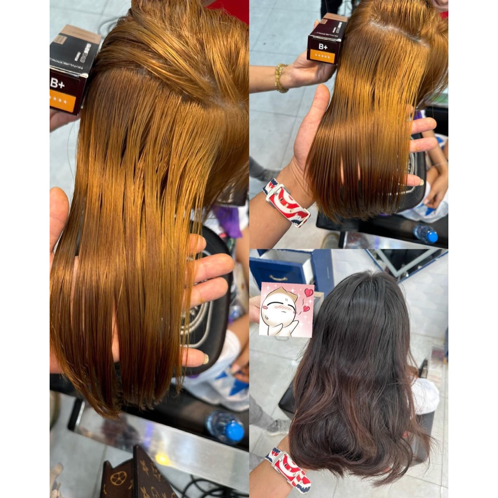 Bóc màu đỏ đen Kalispro dạng gel típ 100ml cho Salon