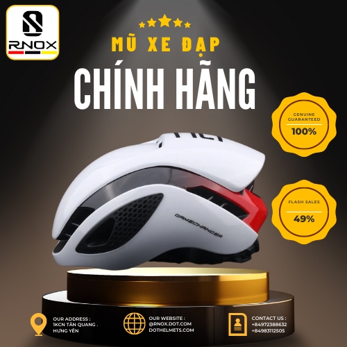 Nón bảo hiểm thể thao bền đẹp cho nam nữ bền đẹp chắc chắn, mũ bảo hiểm nửa đầu chính hãng (kèm quà) RNOX 02