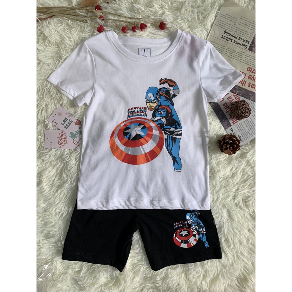 Bộ quần áo ngắn tay G.A.P siêu năng động cho bé trai