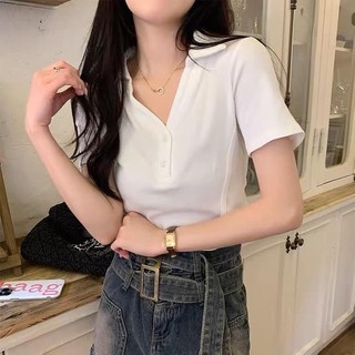 [Bigsize 55-100kg] Áo crotop cổ V cá tính  [ HÀNG VỀ TRƯỚC TẾT ]