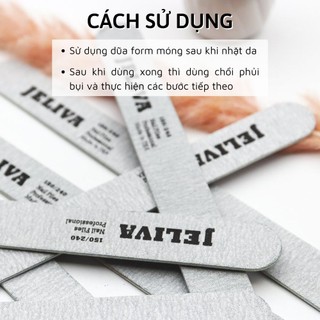 Dũa móng tay tạo form JELIVA Nghi Thảo