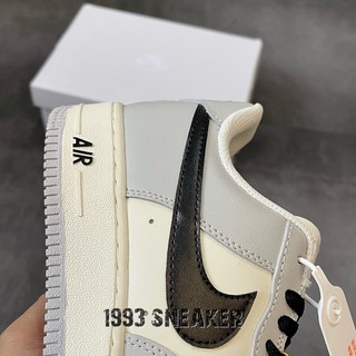[1993 SNEAKER] Giày Sneaker AF1 by you custom Smoke Grey / Full box