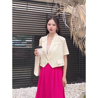 Áo Blazer Khoác Lửng Nữ Hàn Quốc