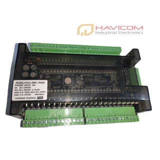 Bộ lập trình plc mitsubishi fx3u-48mt-6ad-2da - board plc mitsubishi fk3u