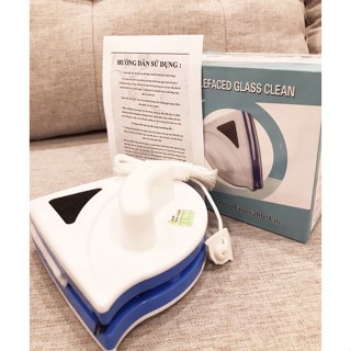 Bộ lau kính nam châm chính hãng VSCN EURO [Hút nam châm vĩnh cửu]