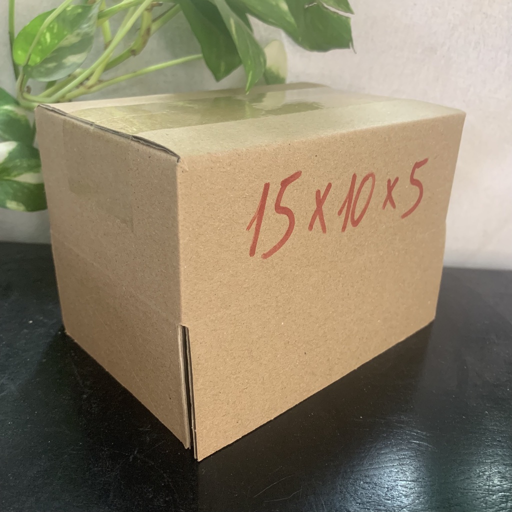 100 Hộp carton 15x10x5 cm, hộp giấy 15x10x5 cm