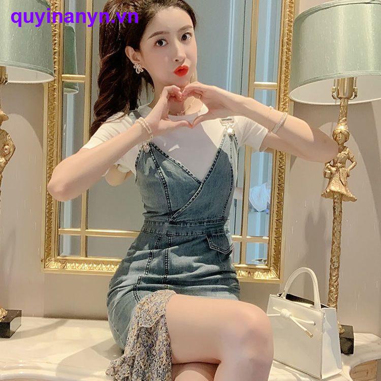 Máy Phát Điện 24 Tiếng Chất Lượng Cao #Áo Khoác Thiết Kế Đơn Giản Thời Trang Cao Cấp 80-300 jin ##One Set Áo Thun Ngắn Tay + Chân Váy Yếm denim Thời Trang Dành Cho Nữ