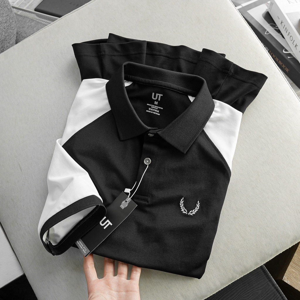 Áo thun polo raglan, áo thun có cổ nam chất vải cá sấu bền đẹp PL06