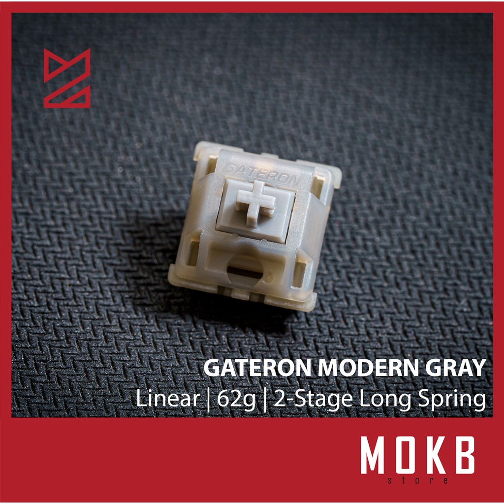 Gateron Modern Gray - Công tắc bàn phím cơ
