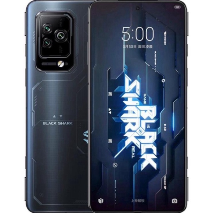 Xiaomi Black Shark 5 Pro màn hình 144Hz siêu gaming đầy đủ phụ kiện, máy nguyên seal có bảo hành 1 năm