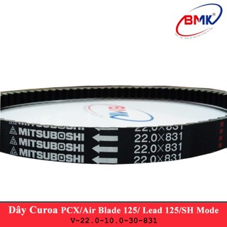 Dây curoa cho xe máy pcx/air blade 125/ lead 125/sh mode - thương hiệu mitsuboshi japan