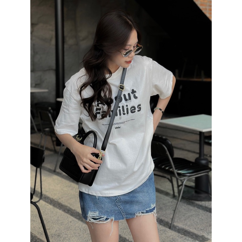 QUẦN GIẢ VÁY JEAN  NÚT VÀNG R1L-RL