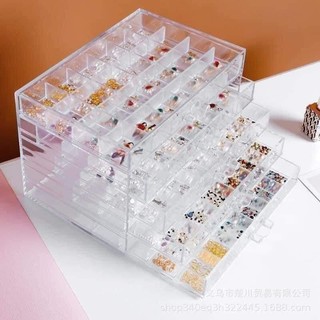 Khay Mica Đựng Charm, Đá 5 Tầng
