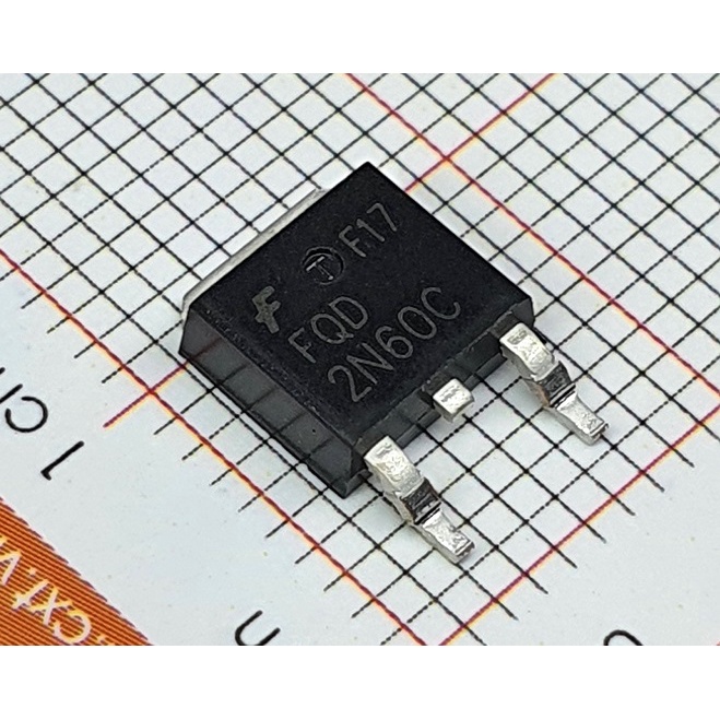 2N60 FQD2N60C MOSFET N-CH 2A 600V TO-252