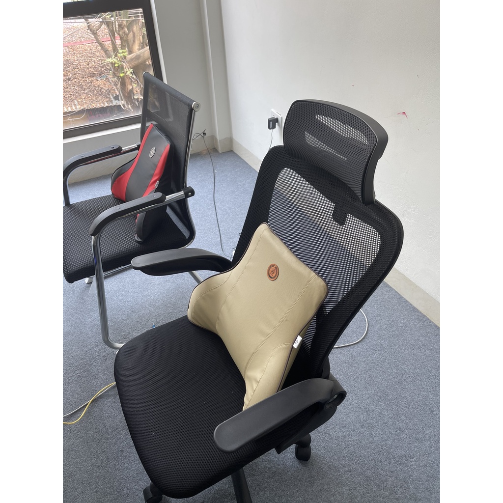⚡Gối Tựa Đầu và Lưng Ghế Văn Phòng, Ô Tô Cao Su Non Cao Cấp | BigBuy360 - bigbuy360.vn