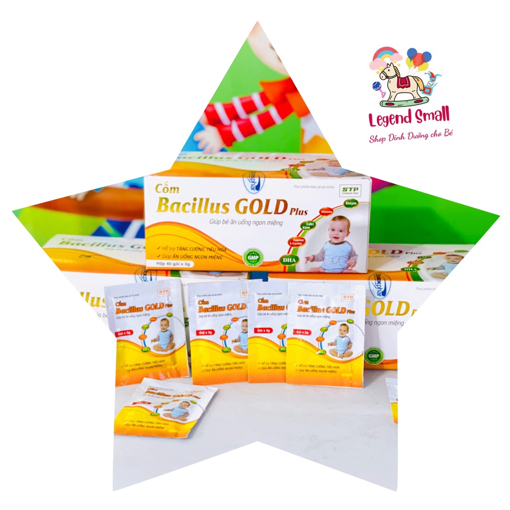 CỐM BACILLUS GOLD PLUS- lô mới date tháng 2/2026 Giúp bé ĂN NGON hỗ trợ tăng cường TIÊU HOÁ