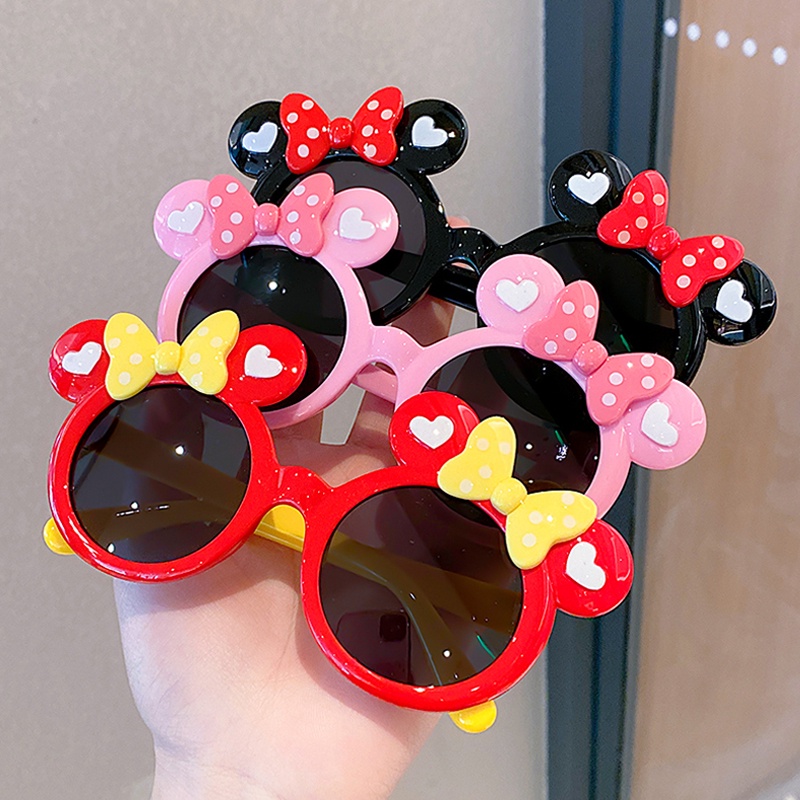 Kính Chống Nắng Tia UV Họa Tiết Hoạt Hình Dễ Thương Cho Bé Trai Và Gái