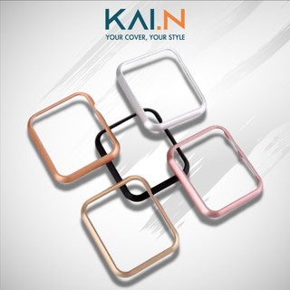 Ốp case viền kim loại bảo vệ dành cho apple watch ultra / apple watch series 1-8/se/se 2022, kai.n metal case