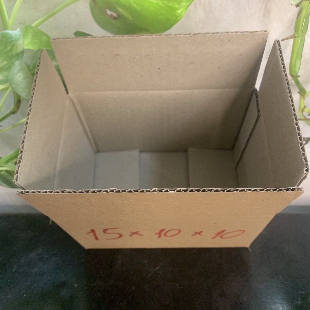 100 Hộp carton 15x10x10 cm, hộp giấy 15x10x10 cm