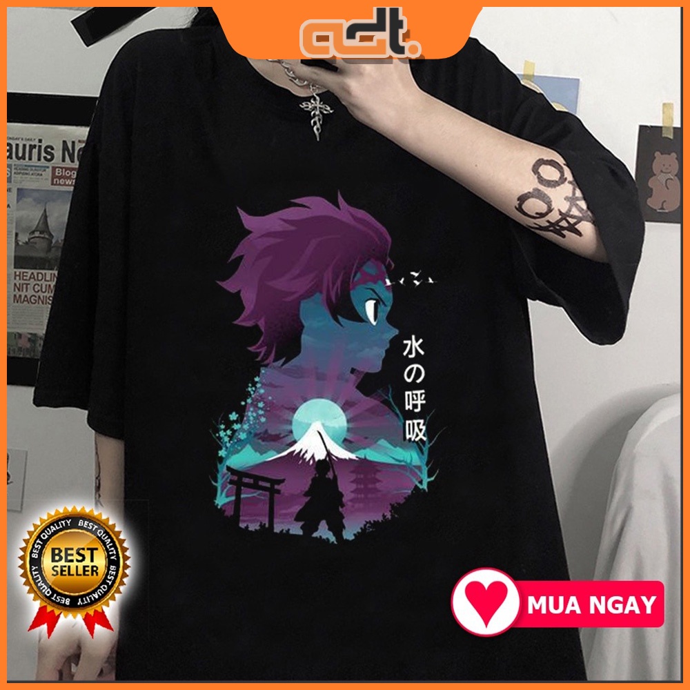 BST Áo thun kimetsu no yaiba tanjiro kamado demon slayer cực chất giá rẻ