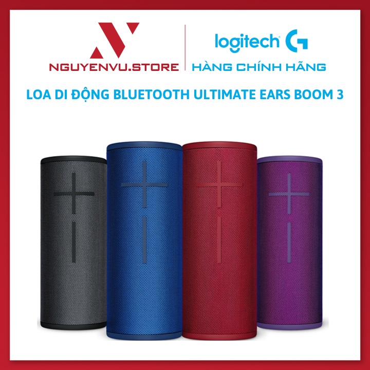 Loa di động Bluetooth Ultimate Ears BOOM 3 - Hàng chính hãng