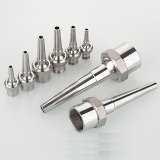 Đầu phun tia nước ren trong 21mm INOX - đầu phun nước nghệ thuật 1 tia