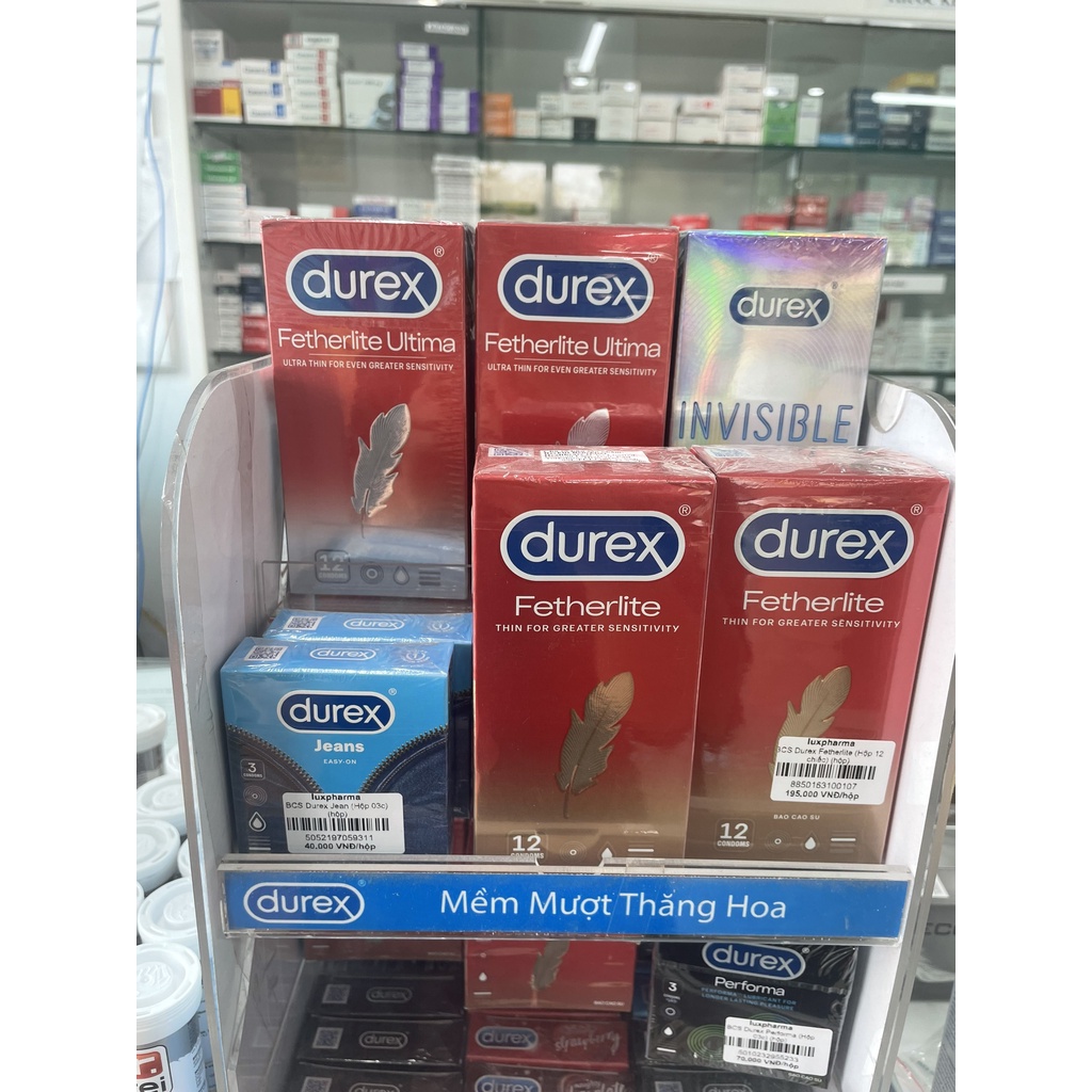 Bao cao su Durex Kingtex