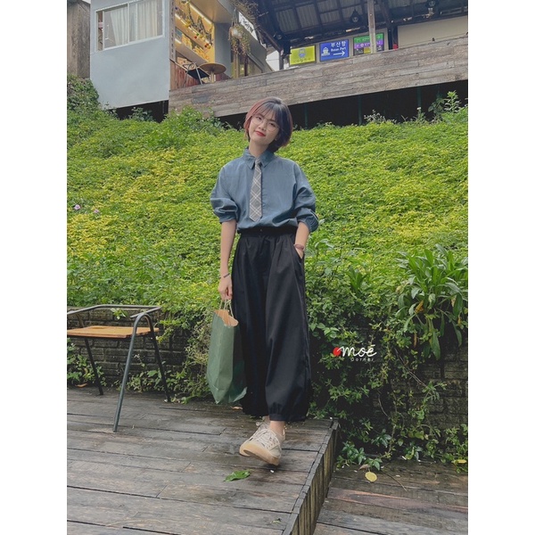 Daisy shirt - Áo sơmi kiểu tay phồng