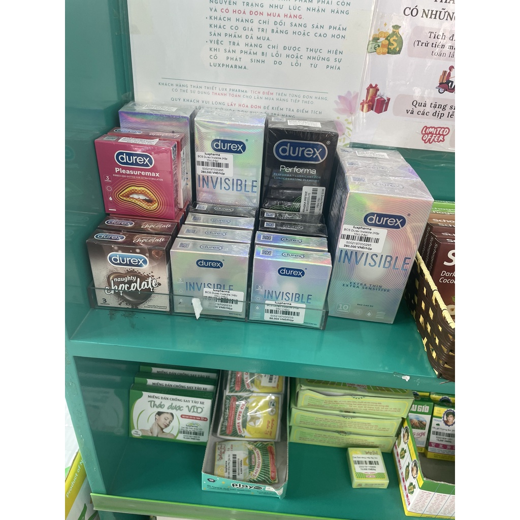 Bao cao su Durex Kingtex