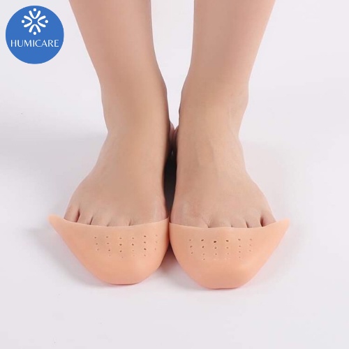 2 Miếng lót silicone đệm mũi chân LOẠI 1 bảo vệ chống đau rộng ngón chân khi mang giày múa ba lê SA15HUMI