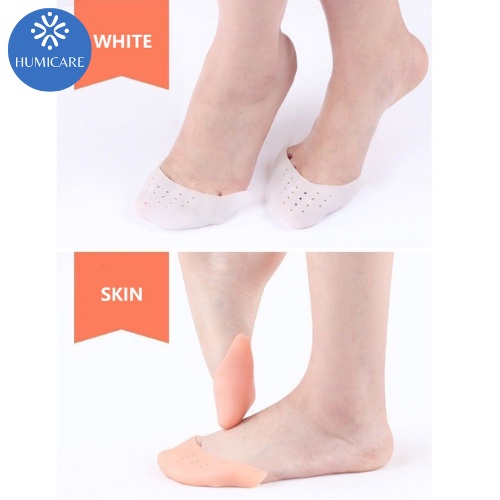 2 Miếng lót silicone đệm mũi chân LOẠI 1 bảo vệ chống đau rộng ngón chân khi mang giày múa ba lê SA15HUMI