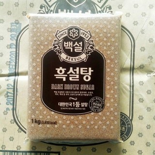 Đường đen Hàn Quốc Beksul 1kg