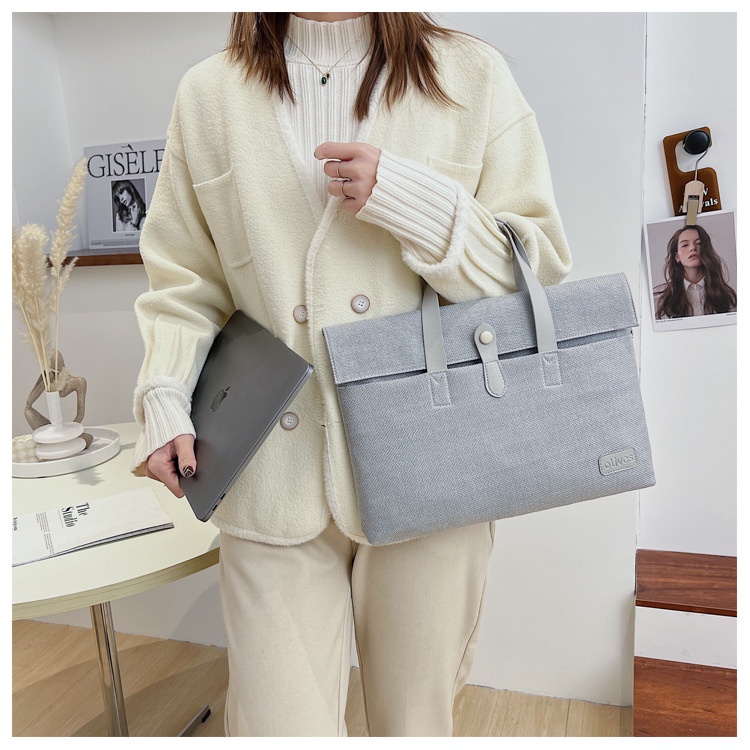 Túi xách Laptop 14 Inch Canvas thời trang