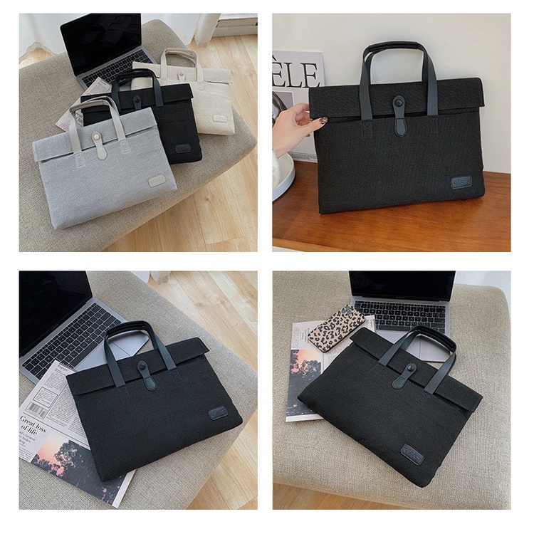 Túi xách Laptop 14 Inch Canvas thời trang